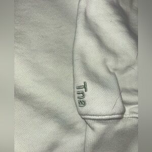 Tna cozy boyfriend light green sweatshirt